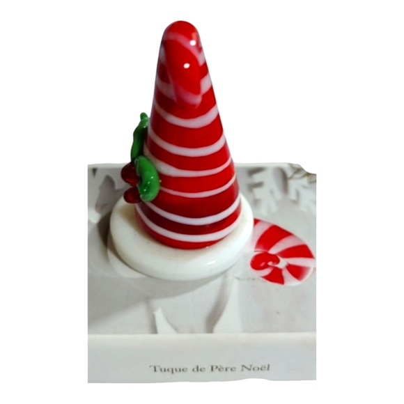 Pier‎ 1 Glass Santa Hat Collectable - Picture 6 of 10